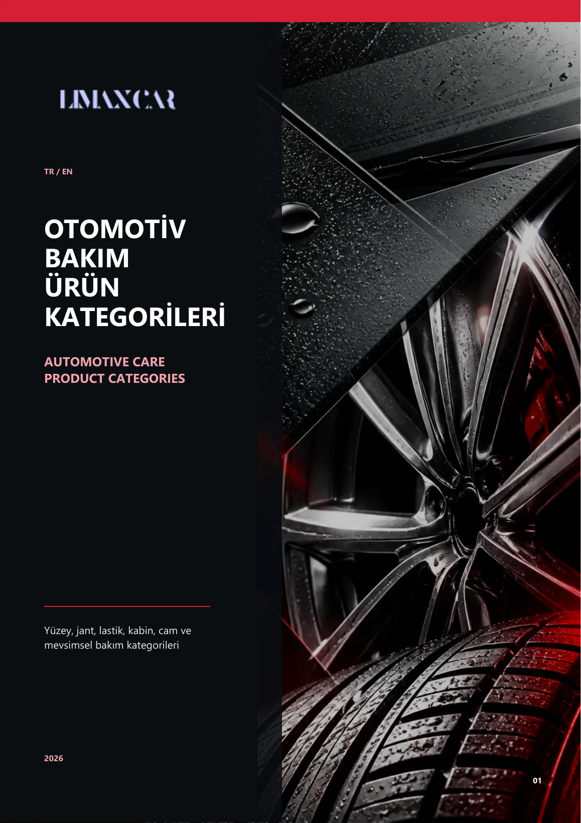 Limaxcar Automotive Care Product Categories 2026 cover